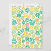 Uitnodiging voor de dag van de St. Patrick (Achterkant)