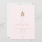 Uitnodiging voor de Decoratieve Partij van Gingerb (Voorkant)