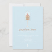 Uitnodiging voor de Decoratieve Partij van Gingerb (Voorkant)