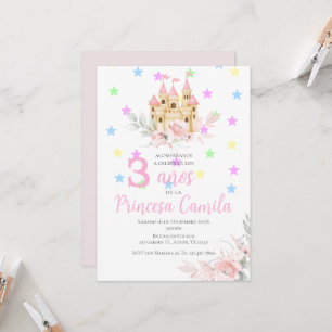 Uitnodiging voor de derde verjaardag van de prinse