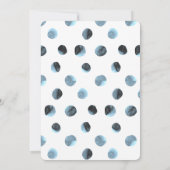 Uitnodiging voor de eerste verjaardag van de Blauw (Achterkant)