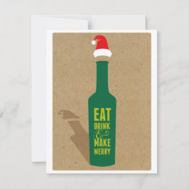 Uitnodiging voor de feestdag voor het testen van w