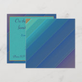 Uitnodiging voor de gestrekte regenboog (Voorkant / Achterkant)