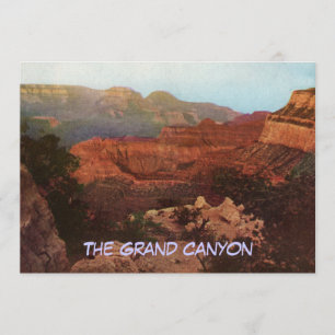 Uitnodiging voor de Grand Canyon Party