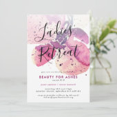 Uitnodiging voor de Kerkdames Retreat/Conferentie/ (Staand voorkant)