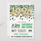 Uitnodiging voor de middelbare school-universiteit (Voorkant)