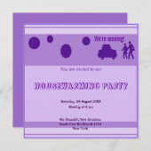 Uitnodiging voor de opwarming van de aarde (Voorkant / Achterkant)