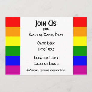 Uitnodiging voor de private partij van LGBT #1