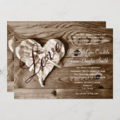 Uitnodiging voor de uitzending van het koninklijk (Voorkant / Achterkant)