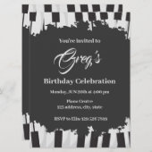 uitnodiging voor de viano (Voorkant / Achterkant)