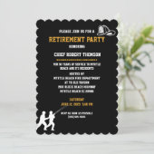 Uitnodiging voor de vuurhoofdpartij (Staand voorkant)