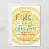 Uitnodiging voor de zomerpartij (Voorkant)