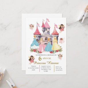 Uitnodiging voor derde verjaardag van prinses in h
