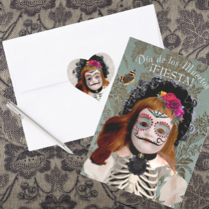 Uitnodiging voor Día de los Muertos-viering