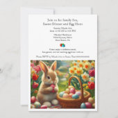 Uitnodiging voor diner en eierenjacht familie Pase (Voorkant)