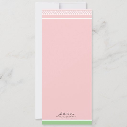 Uitnodiging voor doop / doopsel (Achterkant)