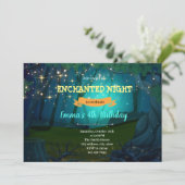 Uitnodiging voor doorgestuurde bospartij (Staand voorkant)