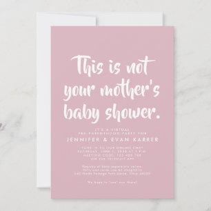 Uitnodiging voor douche voor baby's