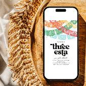 Uitnodiging voor drie dagen verjaardag | Fiesta Ui