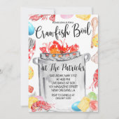 Uitnodiging voor Easter Crawfish Boil (Voorkant)