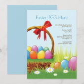 Uitnodiging voor eBay Early Egg Basket Picnic (Voorkant / Achterkant)