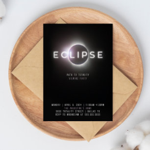 Uitnodiging voor Eclipse Viewing Party