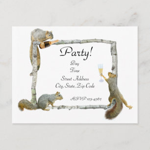 Uitnodiging voor eekhoorns