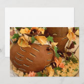 Uitnodiging voor een Afrikaans huwelijk (Voorkant / Achterkant)