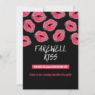 Uitnodiging voor een Bachelorette Party "Farewell 