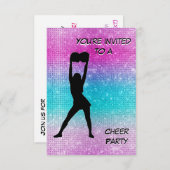 Uitnodiging voor een feest (Voorkant / Achterkant)