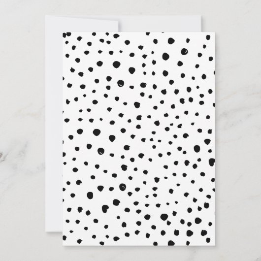 Uitnodiging voor een feestje met een leuk katten t (Achterkant)