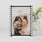 uitnodiging voor een filmstrip (Staand voorkant)