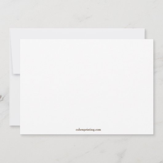 Uitnodiging voor een Hebreeuwse Joodse bruiloft me (Achterkant)