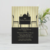 Uitnodiging voor een intieme setting (Staand voorkant)