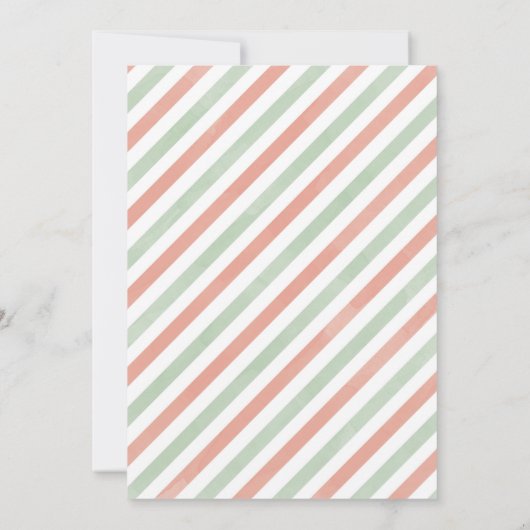 Uitnodiging voor een Italiaanse Crest bruidsdouche (Achterkant)