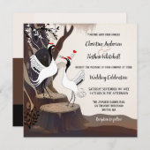 Uitnodiging voor een Japans bos (Voorkant / Achterkant)