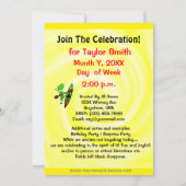 Uitnodiging voor een Kayak-feestje (Achterkant)