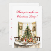 UITNODIGING VOOR EEN KERSTFEEST (Voorkant / Achterkant)