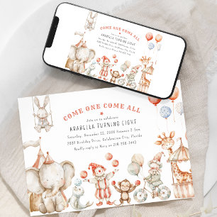 Uitnodiging voor een Kinder verjaardagsfeestje