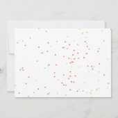 Uitnodiging voor een Kinder verjaardagsfeestje (Achterkant)