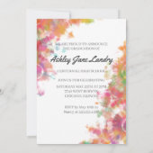 Uitnodiging voor een levendig  Afstuderen (Achterkant)