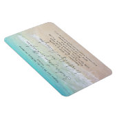 Uitnodiging voor een magnetisch strand magneet (Rechterzijde)