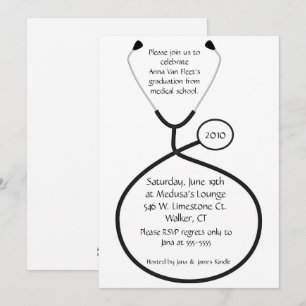 Uitnodiging voor een medisch of verpleegkundige Gr