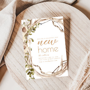 Uitnodiging Voor Een Nieuw Huis Housewarming Party
