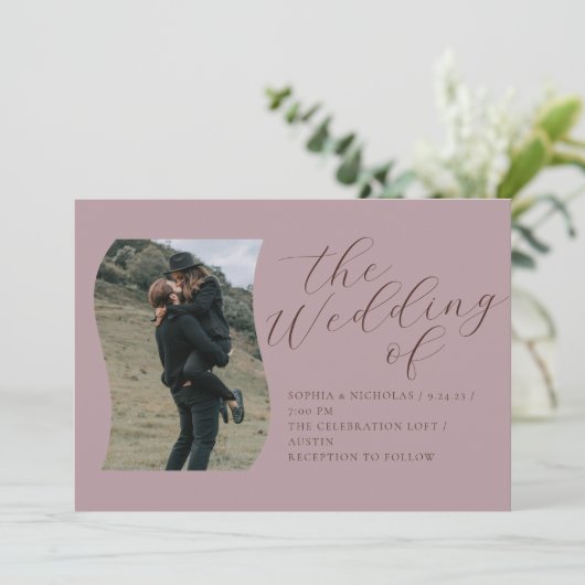 Uitnodiging voor een ongekende weddenschap in Scho (Staand voorkant)