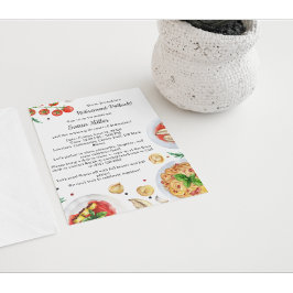 Uitnodiging voor een pensioenfeest