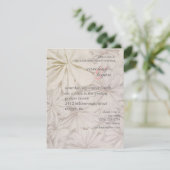 uitnodiging voor een repetitief diner (Staand voorkant)