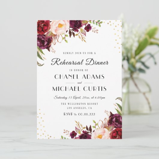 uitnodiging voor een rustige repetitie (Staand voorkant)