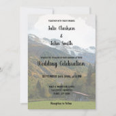 Uitnodiging voor een Rustisch gebergte (Voorkant)