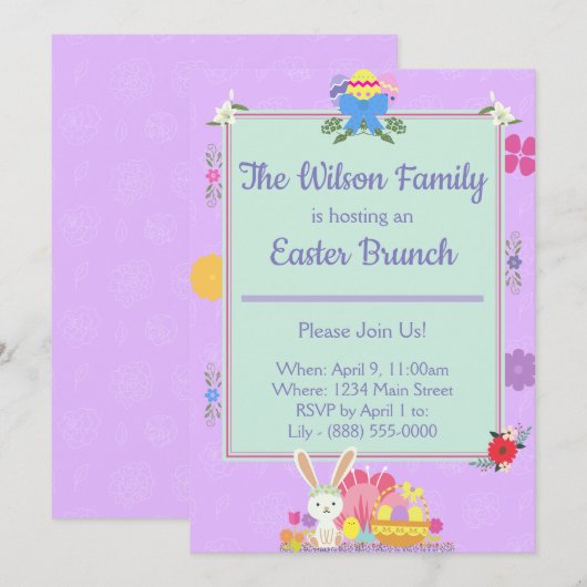 Uitnodiging voor een spoedeisende partij (Voorkant / Achterkant)